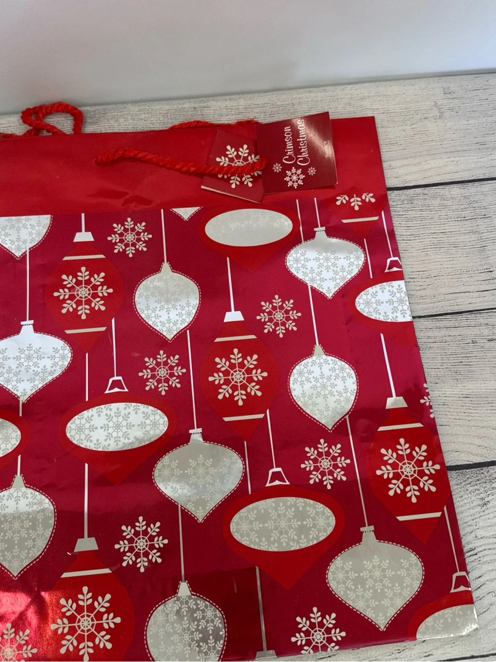 Christmas Gift Tags & Gift Bag Bundle 5 Pieces